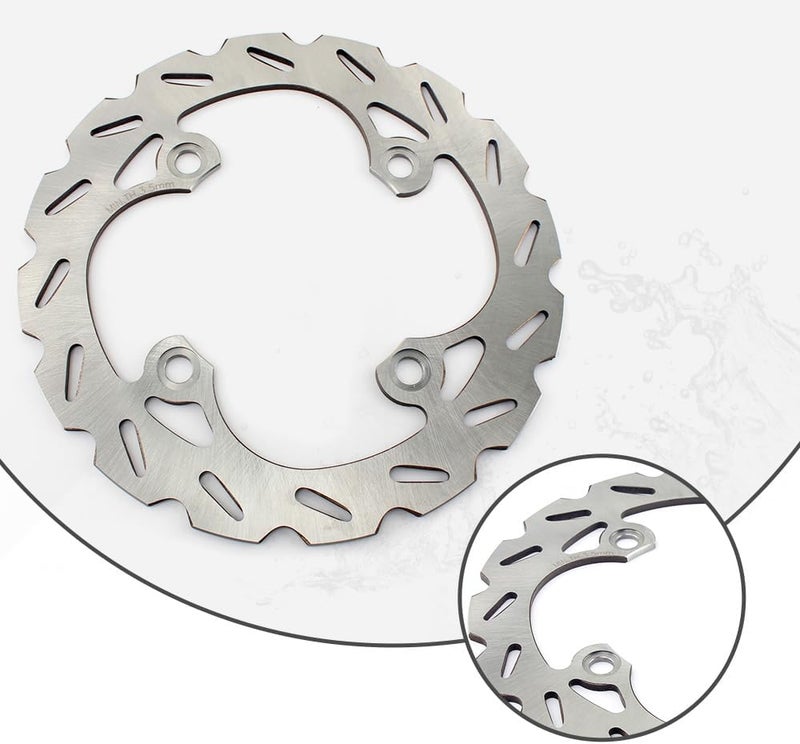 SFriding ATV Brake Rotor Rear Disc 'Counterbore Hole' for Kawasaki KFX400 (KSF400) 2003-2006, for Suzuki LT-Z400 QuadSport Z 2003-2013, for Honda TRX400EX Sportrax 1999-2008 /TRX400X 2009-2014 - Image 2